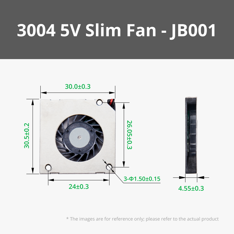 3004 5V Slim Micro Fan with 2pin PH1.0