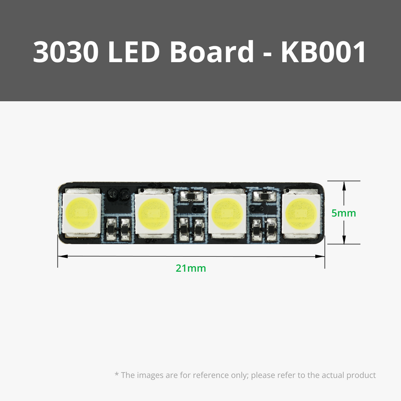 Placa LED 3030 de 5V con conector SH1.0