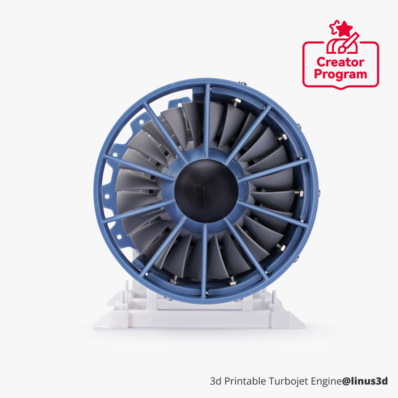 3d Printable Turbojet Engine