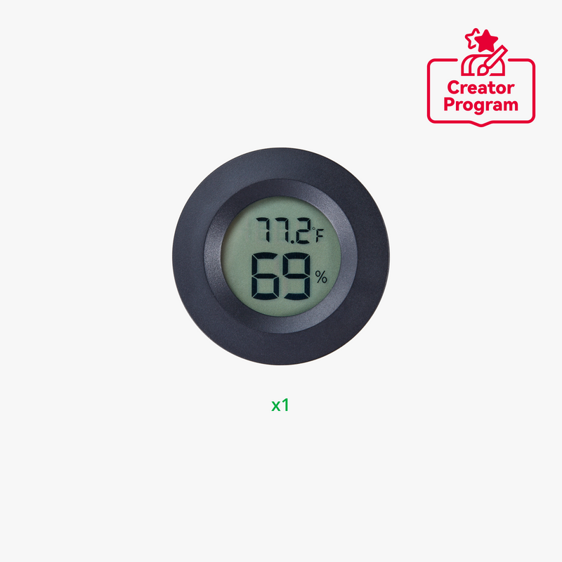 Circular Embedded Thermometer & Hygrometer for AMS / AMS Lite Collection