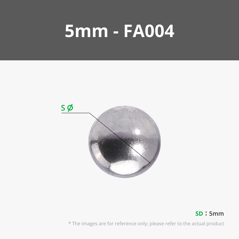 Sfere in acciaio inossidabile (10 PZ) - FA001