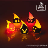 Cute Flame Devil Lights