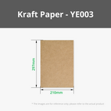 A4 200g Kraft Paper (25pcs)