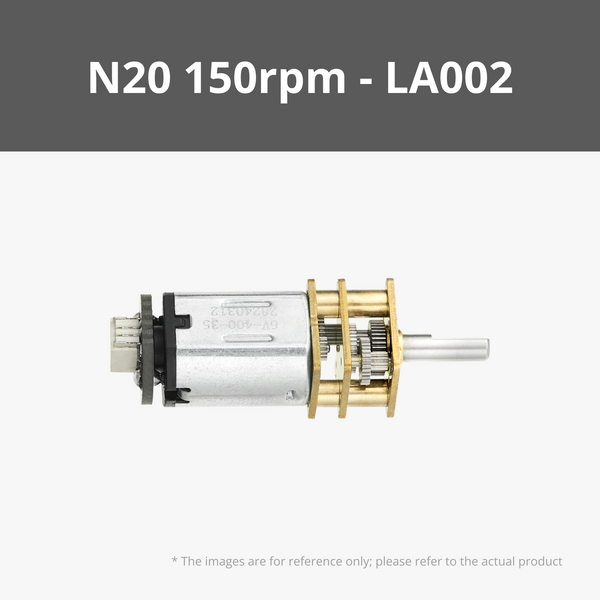 Motor de engranaje reductor N20