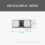 SH1.0 to SH1.0 Connector Adapter Board