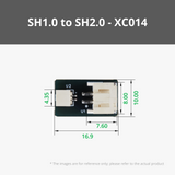 SH1.0 to PH2.0 Power Adapter Board