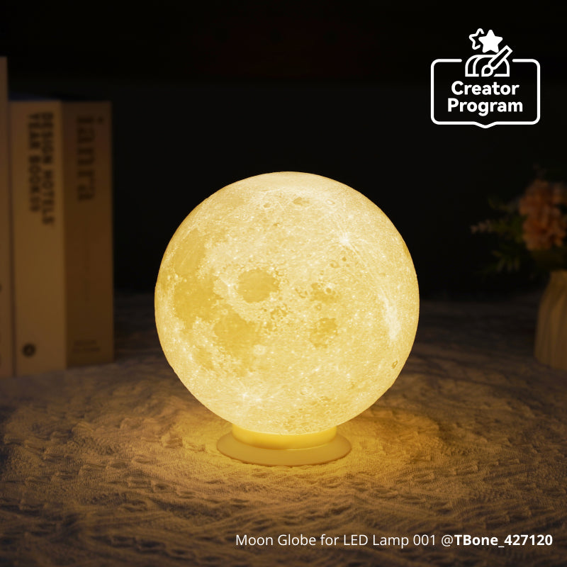 Moon Globe for LED Lamp Kit