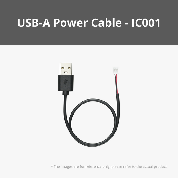 Cable de alimentación USB-A con conector PH2.0