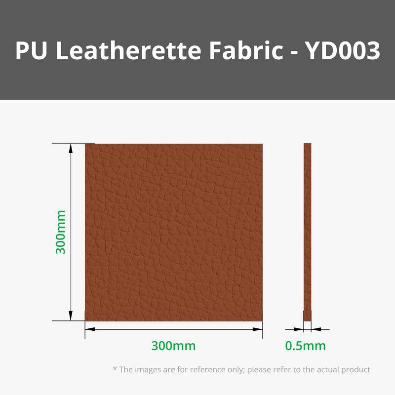 Pebbled PU Leatherette Fabric (5pcs)