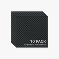 Carbon Fiber Textured Removable Vinyl (10pcs)